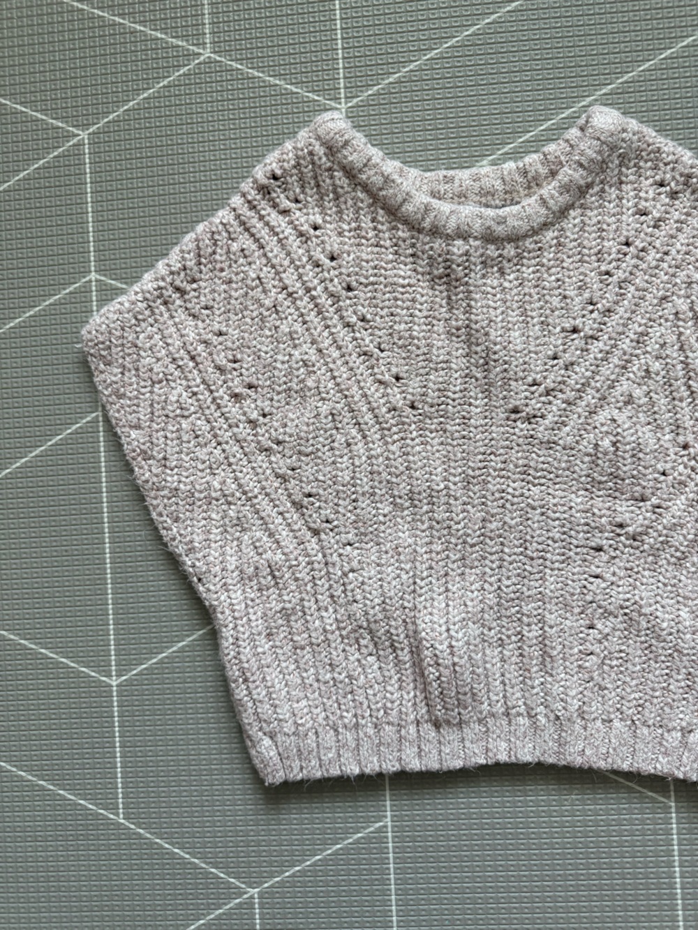 Old Navy|Baby girl/toddler thick Knit Short-Sleeve Sweater Vest Pancho•••4T,Boho